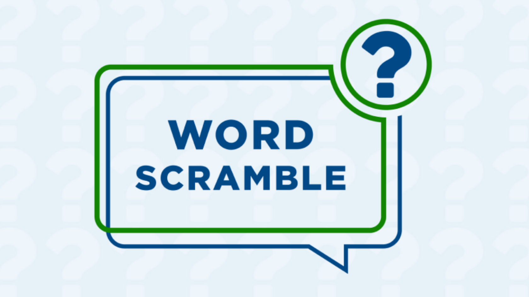 Word scramble